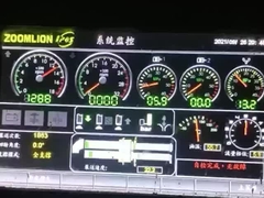 کامیون های پمپ بتنی سانی و زوملیون، مجموعه سنسور جابجایی بطری اصلی روغن را پمپ می کنند.