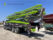 Re-Manufactured Used Concrete Boom Trucks 56 Meter Mounted Concrete Pump