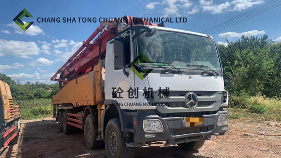خرید 56M 8x4 پمپ استفاده شده بتنی برای پروژه های ساختمانی online manufacture