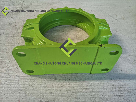 خرید زوملیون بتن پمپ کامیون لوازم جانبی لوله کلیمپ 125B ZL با نشست چهار سوراخ online manufacture