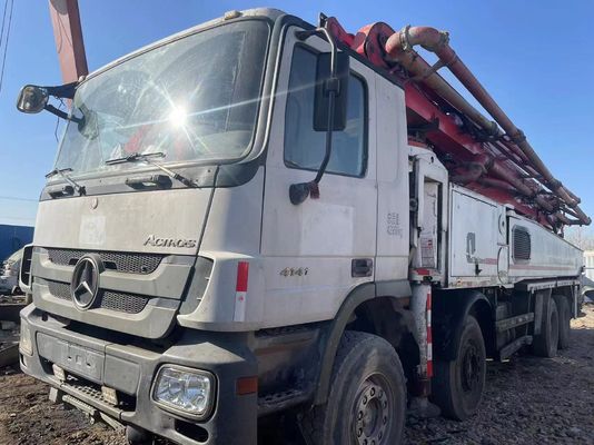 پمپ بتن دست دوم Putzmeister 56-5 متری با شاسی BENZ 8×4