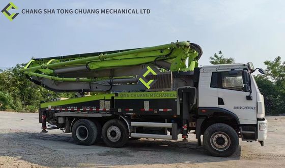 کامیون پمپ بتن مورد استفاده صنعت سنگین Zoomlion ZLJ5280THBJE 40 متر در سال 2020