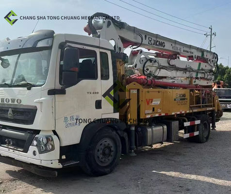 در سال 2021 XCMG SCHWING از کامیون پمپ بتن 30 متری HB30K-4X استفاده کرد