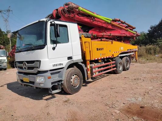 Sany مرسدس بنز شاسی SY5310THB40B 48 M شش بازو شش استخر پمپ بتنی