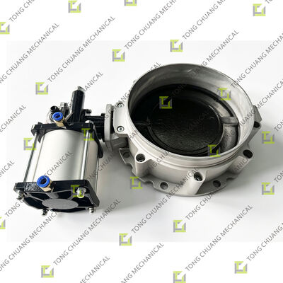 BV1FS250 شیر پروانه ای پنوماتیک برای ماشین آلات بتنی،جمعه شیر پروانه ای پنوماتیک، شیر پروانه ای پنوماتیک فعال، شیر پروانه ای پنوماتیک با سیلندر